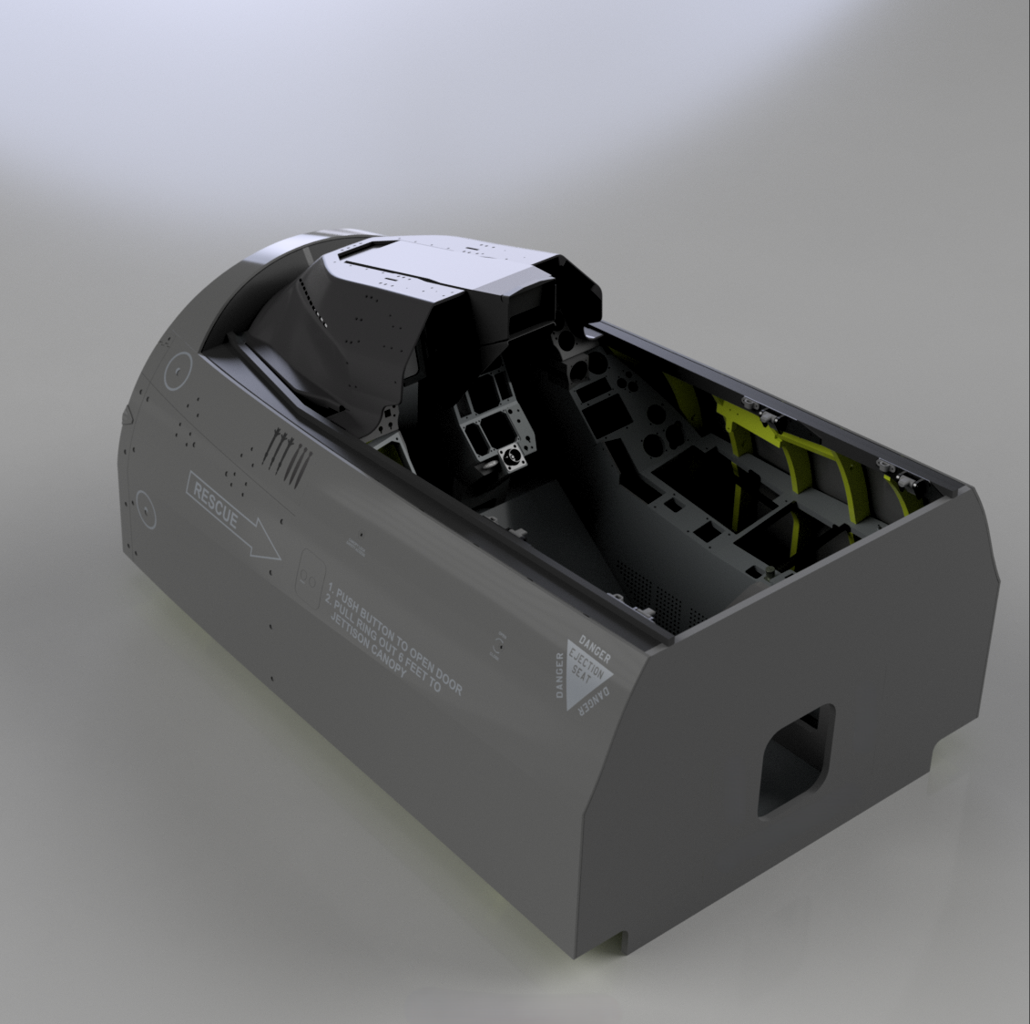 F-16 Cockpit Plans