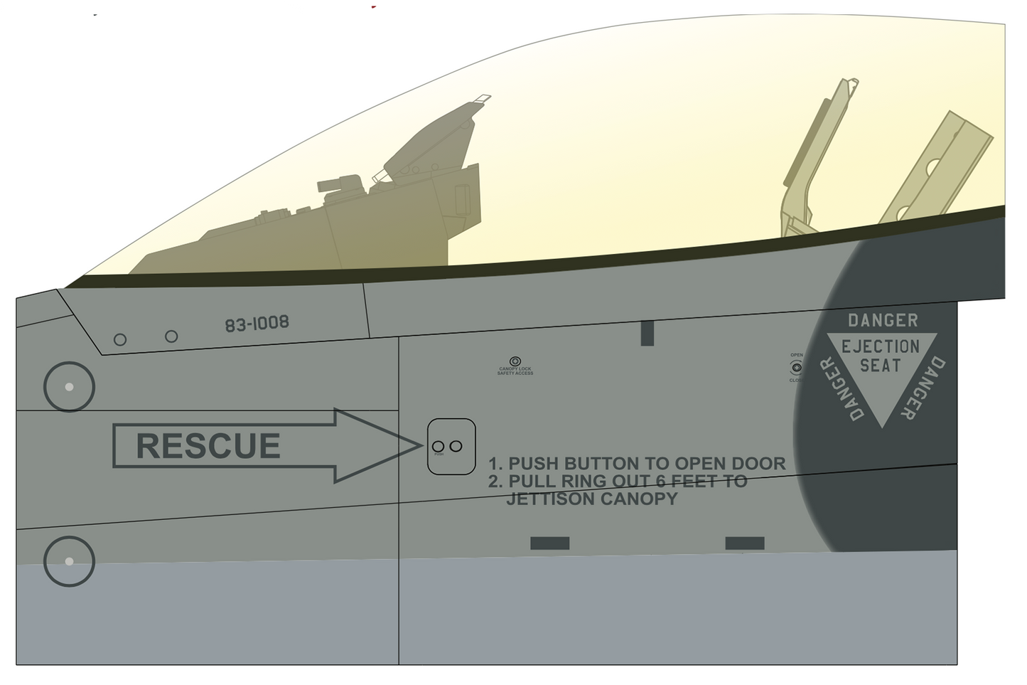 F-16 Marking Details Digital Download