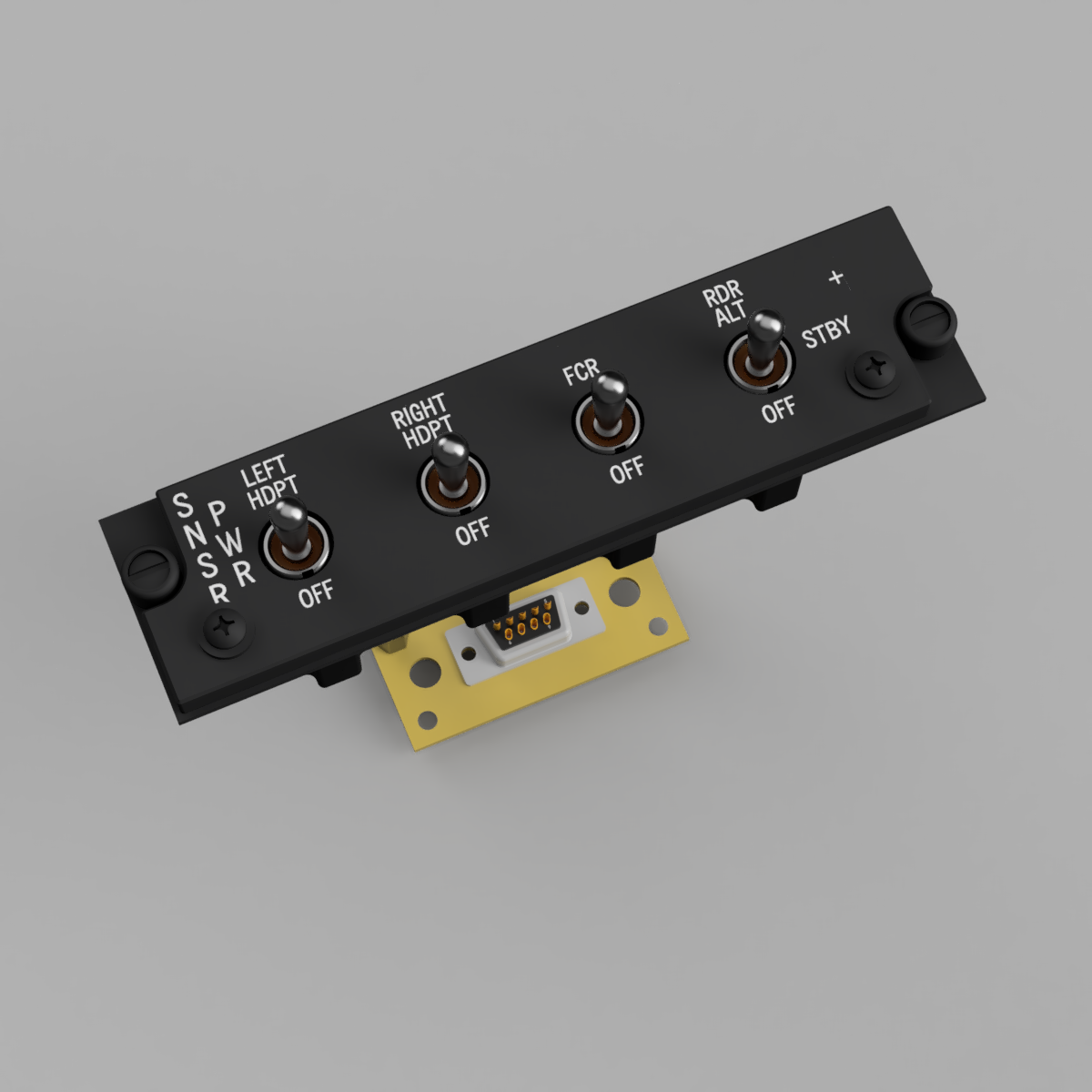 F-16 Sensor Power Panel