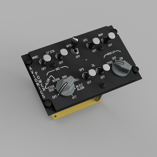 F-16 Avionics Power Panel (MIDS)