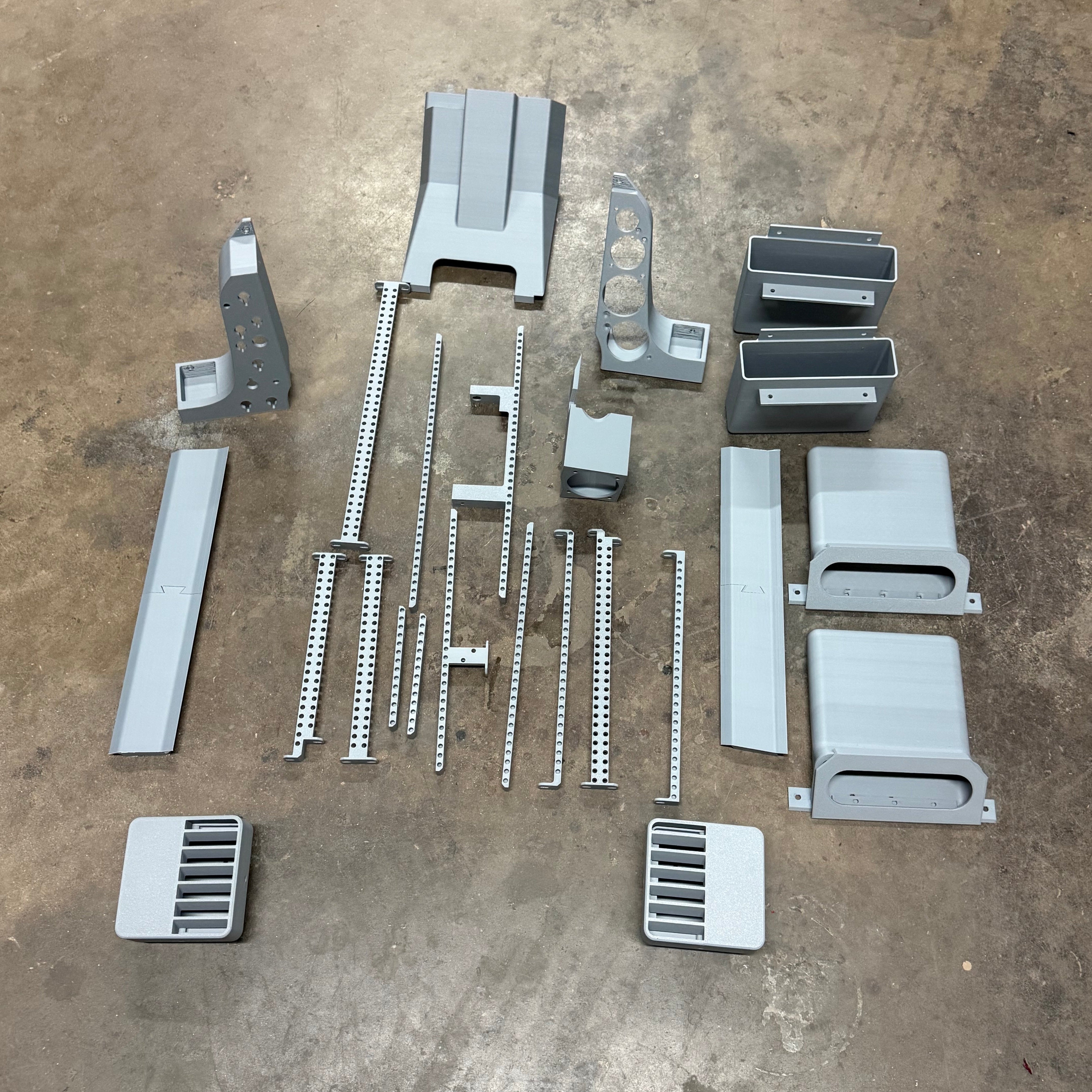 F-16 Cockpit Frame V2 Parts Kit – Invictus Cockpit Systems
