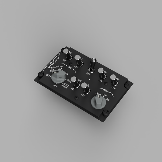 F-16 Avionics Power Panel (MIDS)