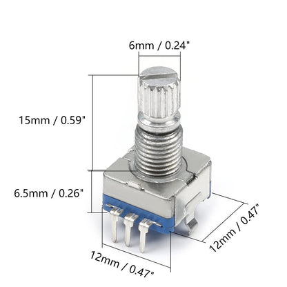 Rotary Encoder with Push-Button Shaft