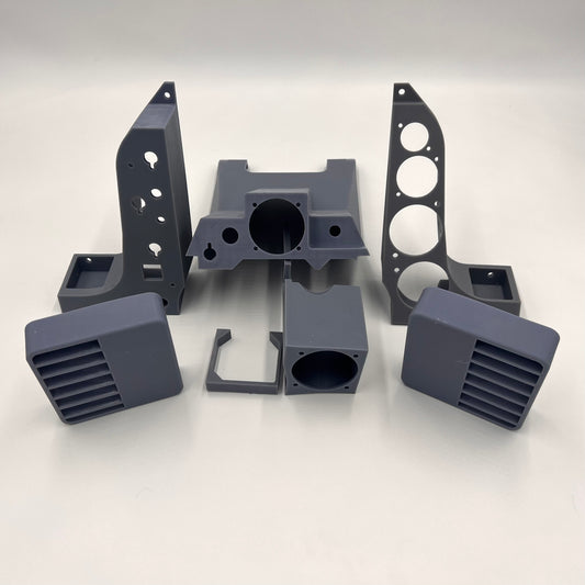 F-16 Cockpit Frame 3D Printed Parts Kit